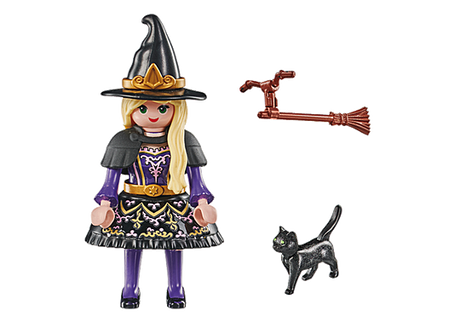 Sorciere avec chat - Special PLUS