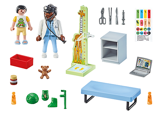 Pédiatre avec enfant - Action Heroes