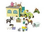 Ferme avec tracteur et animaux - Playmobil Junior