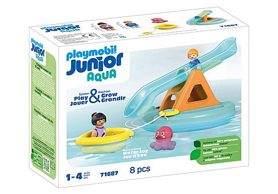 Ilot avec toboggan aquatique - Junior