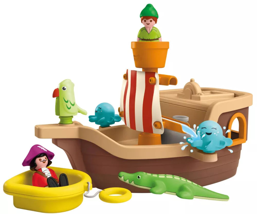 Peter Pan et bateau de pirate - Playmobil Junior Aqua