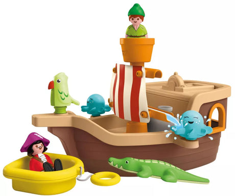 Peter Pan et bateau de pirate - Playmobil Junior Aqua