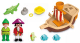 Peter Pan et bateau de pirate - Playmobil Junior Aqua