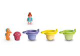 Trio tasses flottantes et animaux - Junior Aqua
