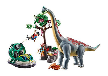 Brachiosaurus with Hovercraft - Dinos