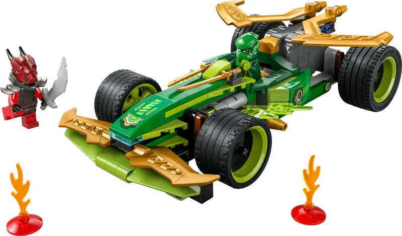 La voiture de course à rétrofriction de Lloyd - Ninjago
