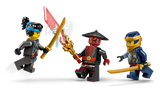 Le duel de voitures de course entre Rogue et Drix - Ninjago