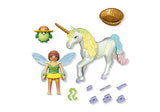Licorne Fleur d'arc-en-ciel avec fée - Magic Unicorns