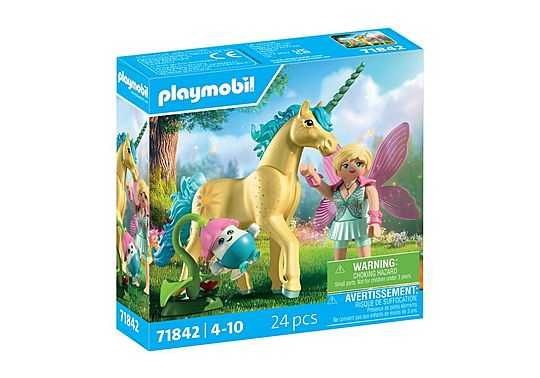 Unicorn Sunshine Blossom with Fairy - Magic Unicorns