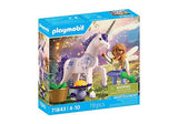 Licorne Lavande porte-bonheur avec fée - Magic Unicorns