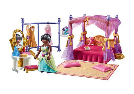 Chambre de princesse, lit baldaquin et dressing - Princess Magic