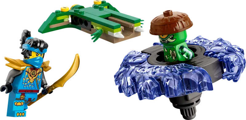 Nya contre la toupie du monstre de la mutation - Ninjago