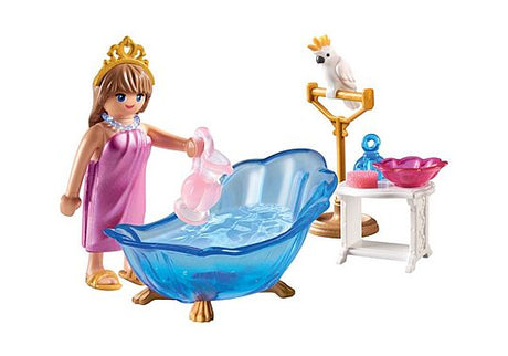 Salle de bain royale avec princesse et accessoires - Princess Magic