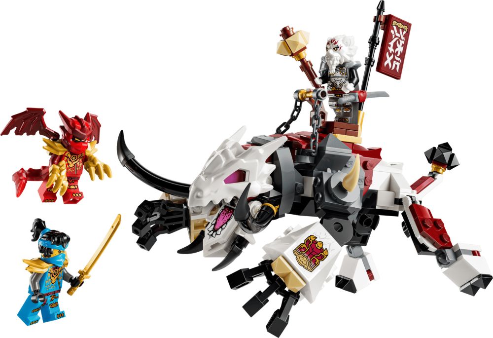 Zilvar et Grimtak, la bête dragon - Ninjago