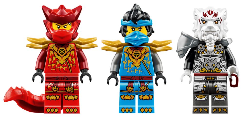 Zilvar et Grimtak, la bête dragon - Ninjago
