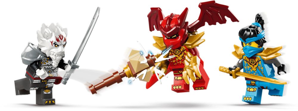 Zilvar et Grimtak, la bête dragon - Ninjago