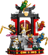 Le socle d’exposition de personnages ninjas – 15e anniversaire - Ninjago