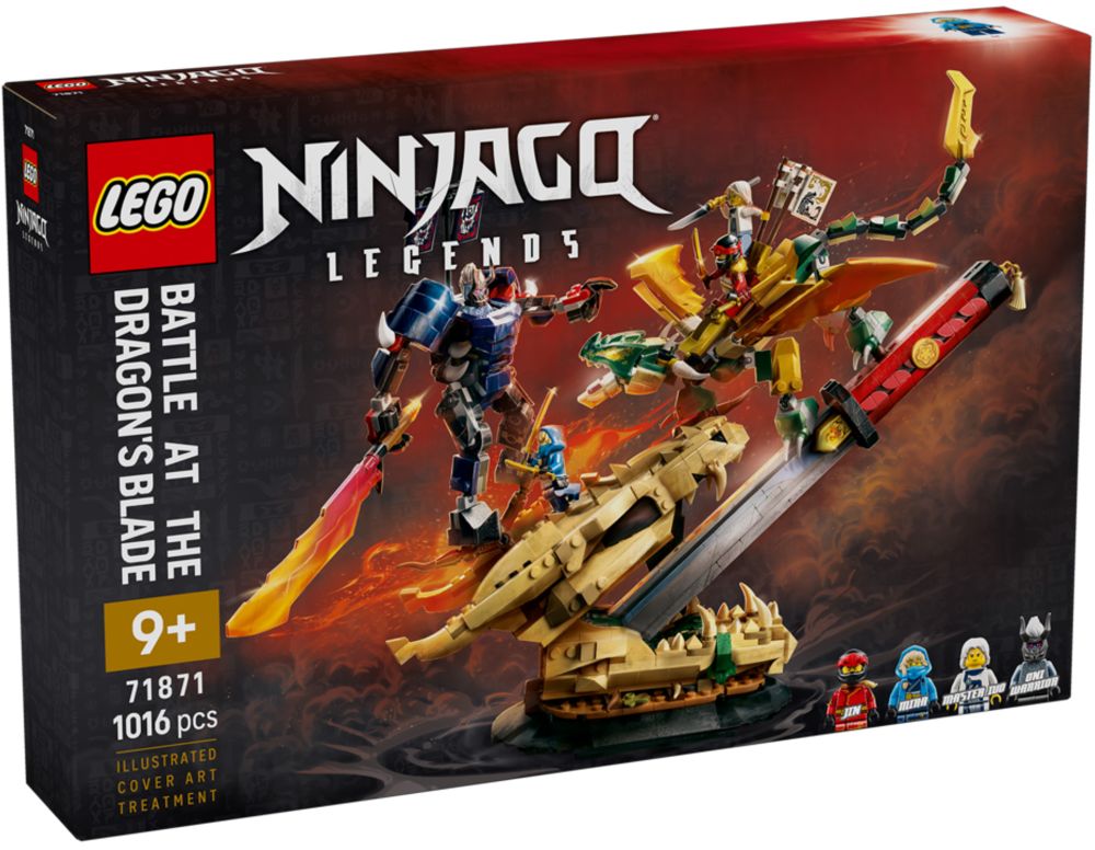 Le combat sur la lame du dragon - Ninjago