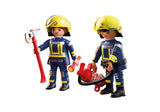 Pompiers avec hache et extincteur - Duo Pack