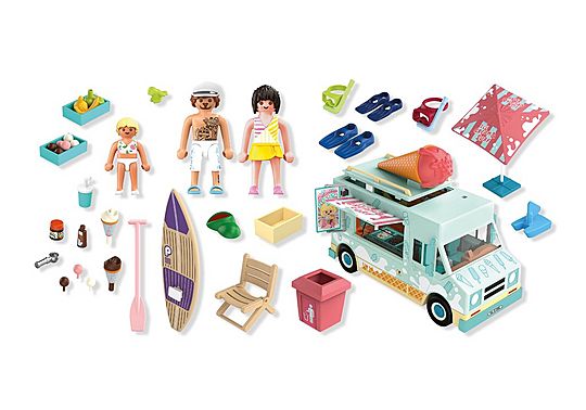 Ice Cream Truck and 3 Figurines - My Life