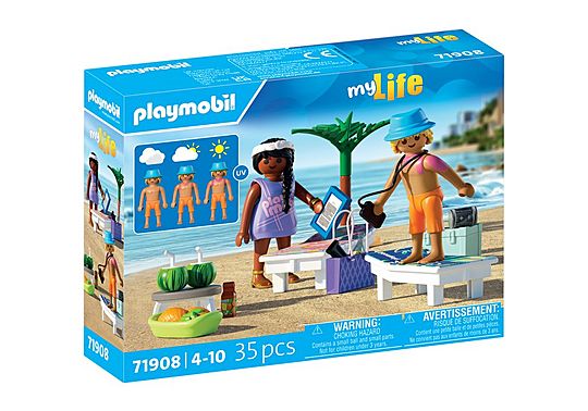 Vacationing Couple at the Beach - My Life