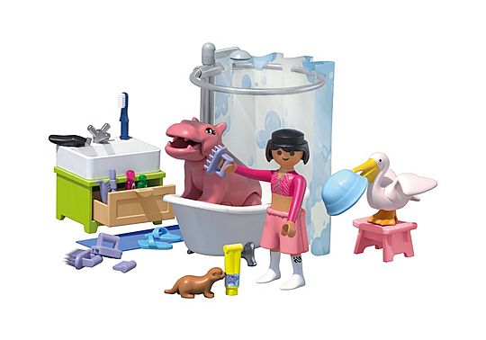 Bathing Day - Animals and Friends