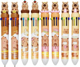 Stylo capybara 10-en-1 (assortiment)