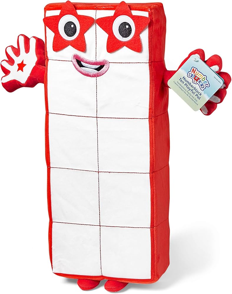 Number Blocks - Ten Plush