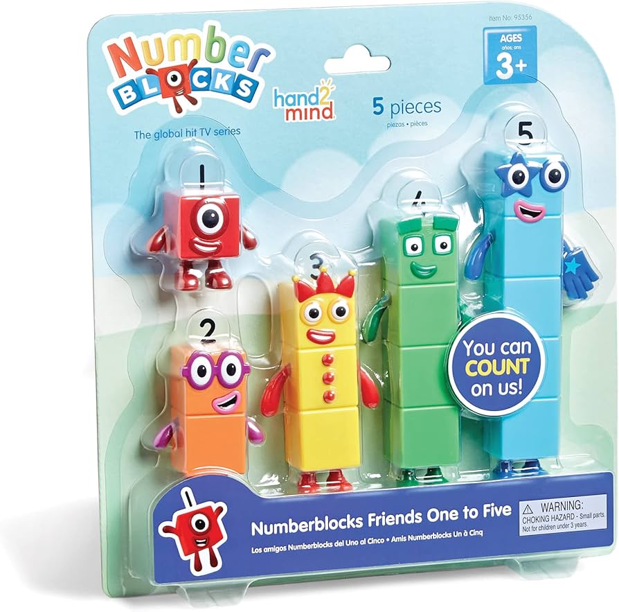 Number Blocks - Friends 1 to 5