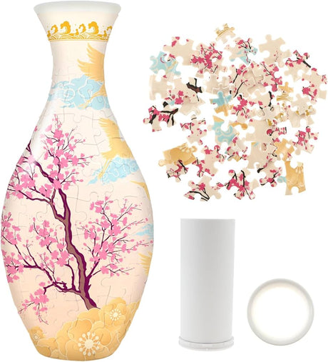 3D Puzzle Vase - Spring Symphony