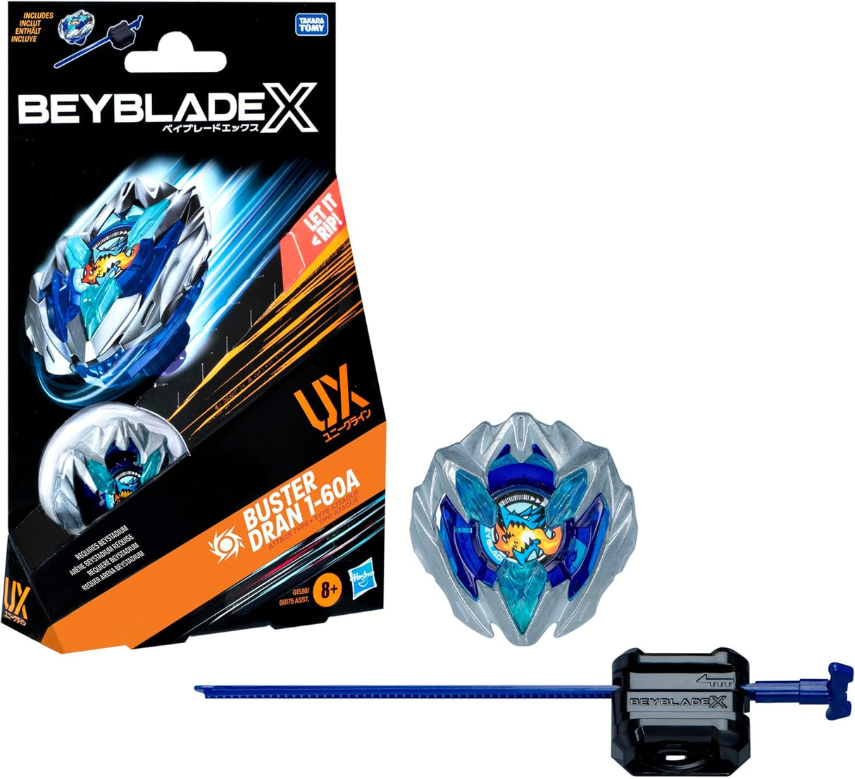Beyblade X Buster Dran 1-60A