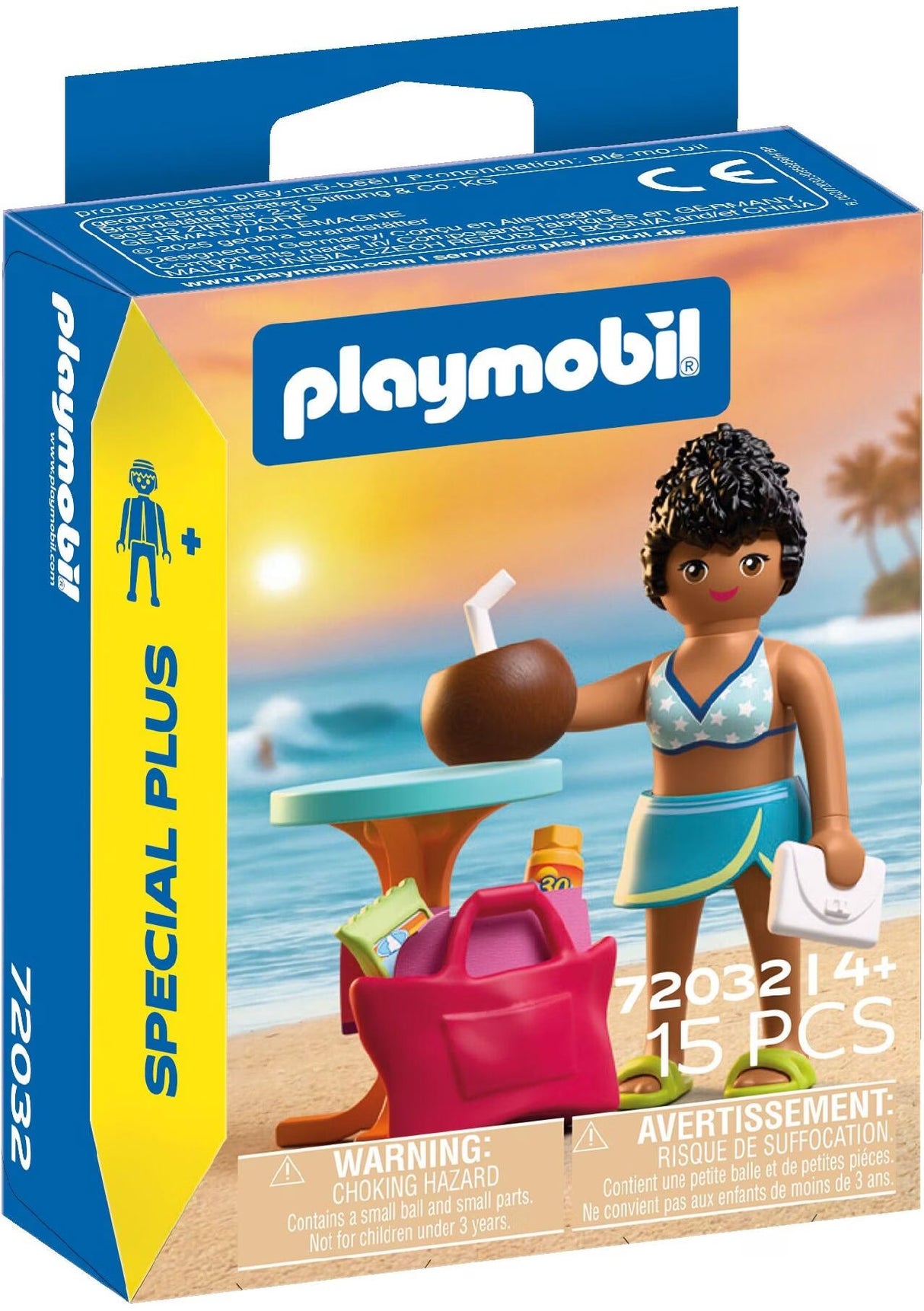 Vacancière à la plage - Special PLUS