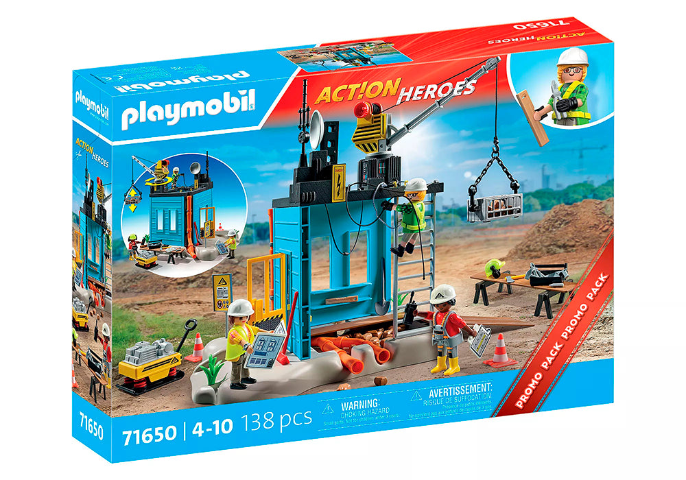 Chantier construction - Action Heroes