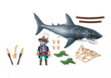 Pirate et requin géant avec mâchoire articulée - Pirates