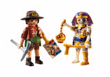 Treasure hunter and mummy - Duo Pack