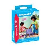 Activité peinture entre maman et enfant - Special PLUS