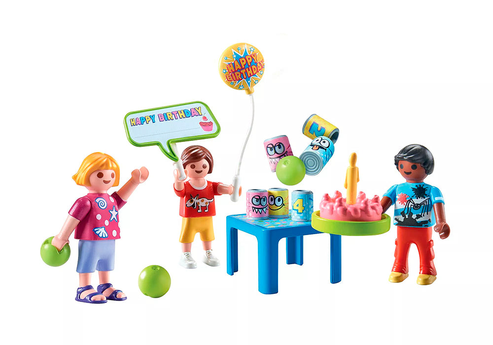 Fête d'anniversaire pour enfants - Playmobil