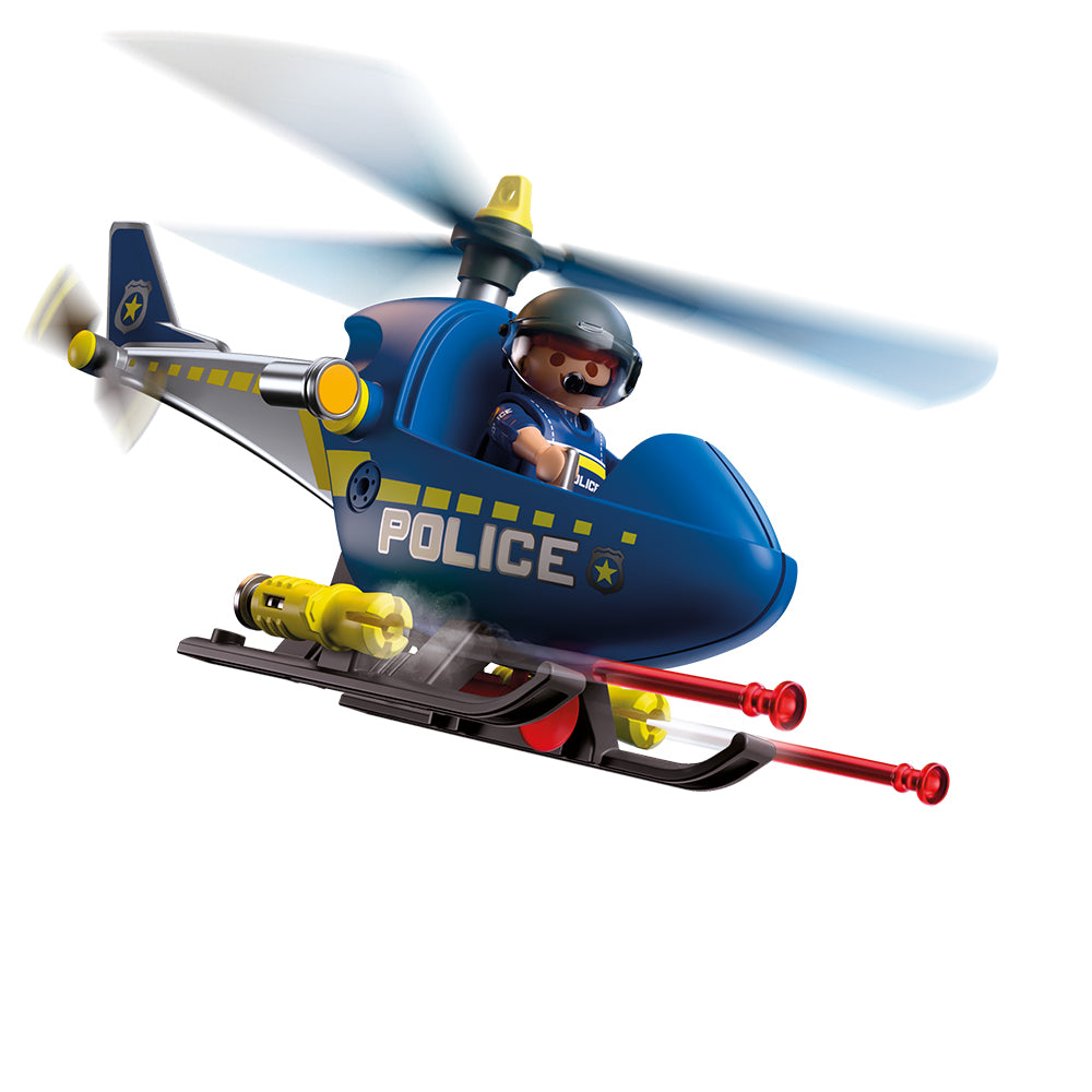 Police Helicopter - City Action