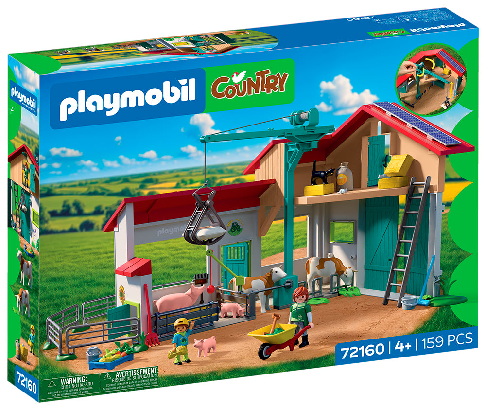 Grande ferme et étable - Country