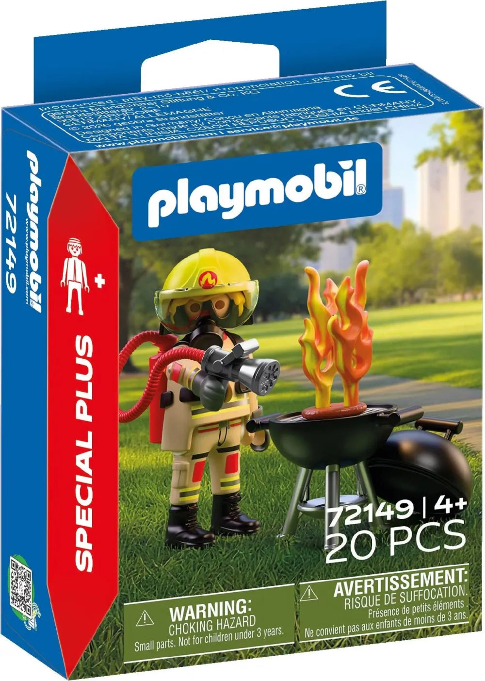 Firefighter and Burning Barbecue - Special PLUS