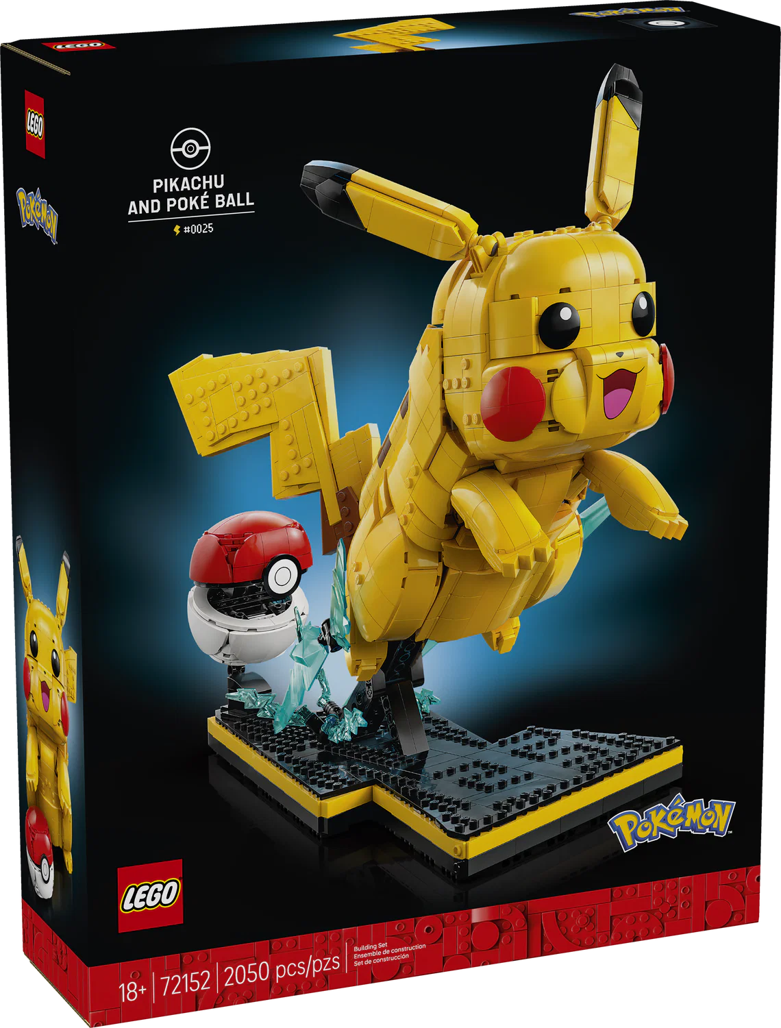 Pikachu et Poké Ball - Pokémon
