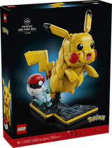 Pikachu et Poké Ball - Pokémon