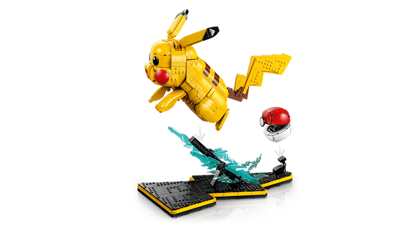 Pikachu et Poké Ball - Pokémon