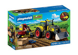 Large Tractor with Potato Harvester