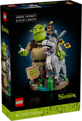 Shrek, l’Âne et le Chat Potté - Lego Icons