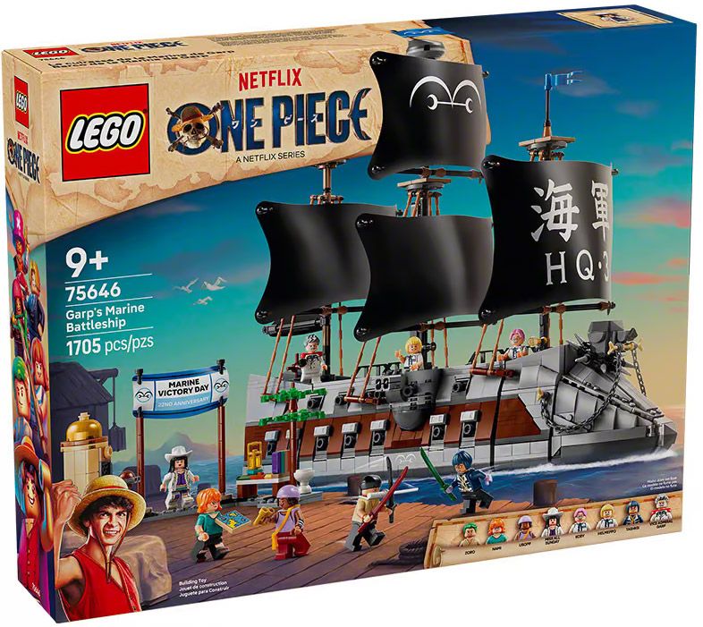 Garp's Marine Battleship - One Piece