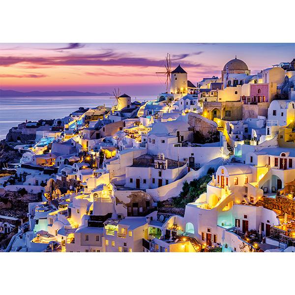 Coucher de soleil sur Santorin - 1500 pcs