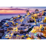 Coucher de soleil sur Santorin - 1500 pcs