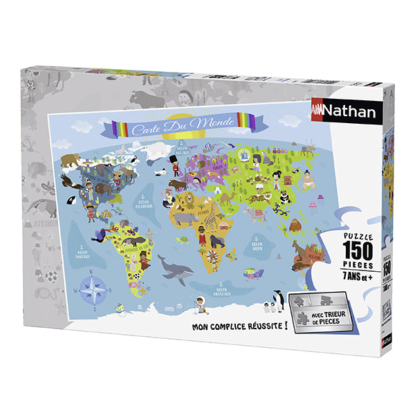 World Map - 150 pcs