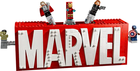 Logo Marvel et figurines - Marvel